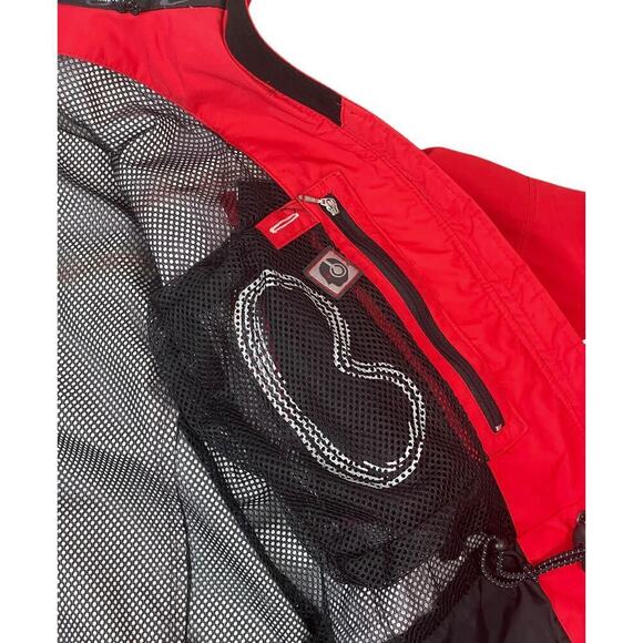 Obermeyer Dynamic Shell Jacket Red Women’s 10 Waterproof Windproof Outdoors Ski - Picture 14 of 16